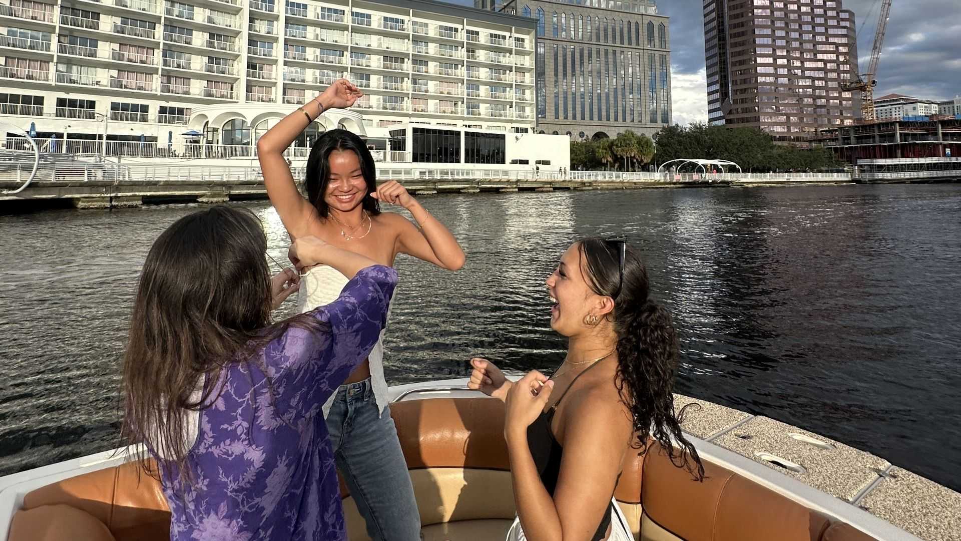 Guests requesting an intern add-on for their Tampa Bay charter.