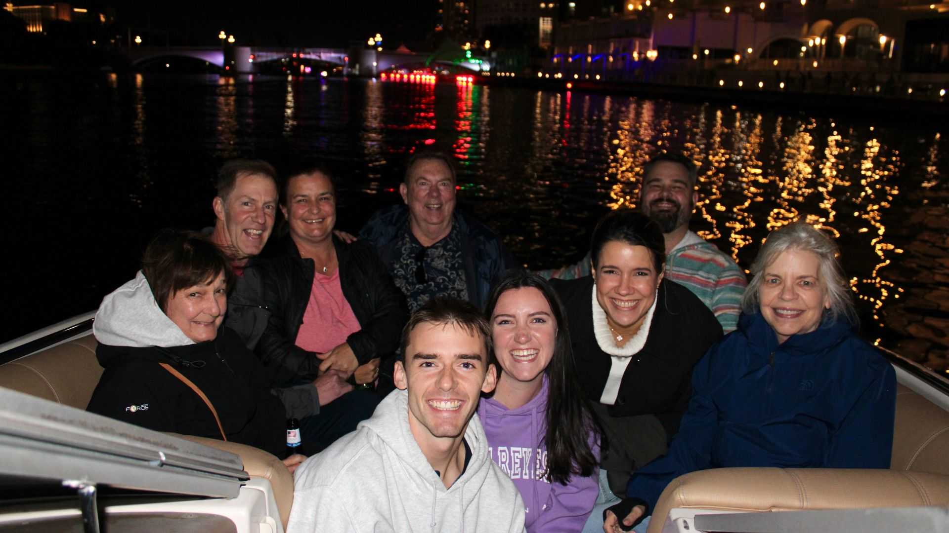 Professional bachelorette party boat in Tampa Bay.