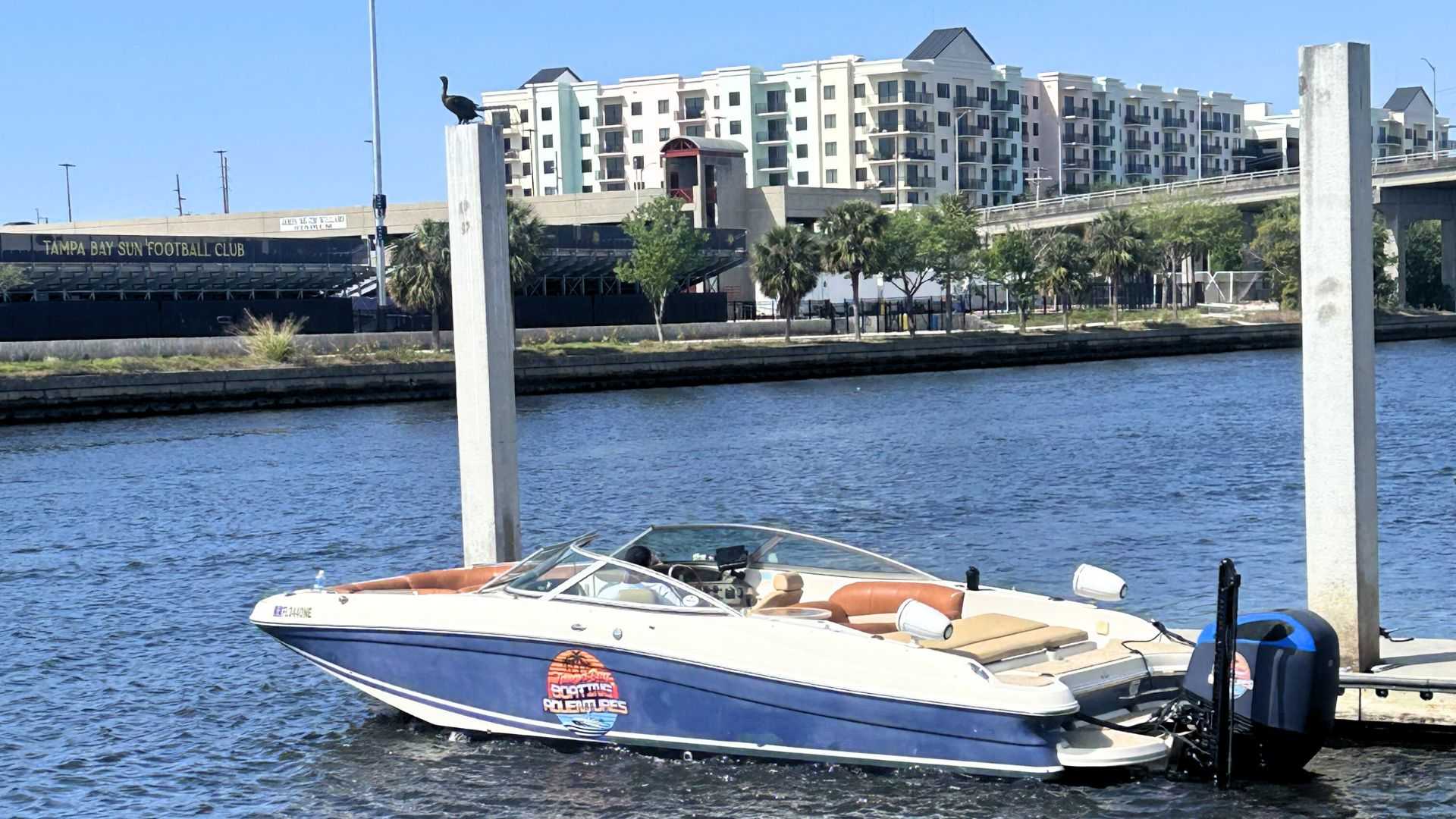 captained boat cruise tampa bay