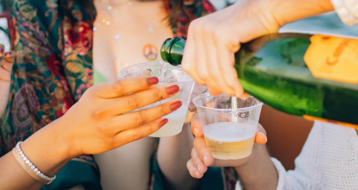 Party boat captain and beautiful girl on a boat in Tampa Bay, FL.